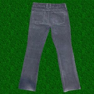 low rise corduroy pants